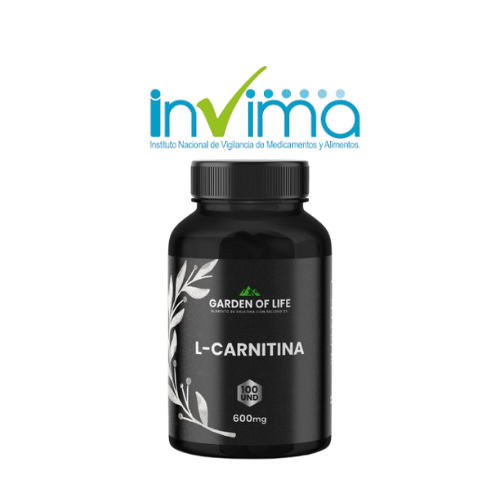 L-CARNITINA 600MG GARDEN OF LIFE